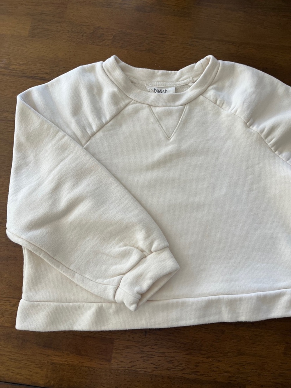 ba&sh Off-White Lee Sweatshirt - Picture 5 of 10
